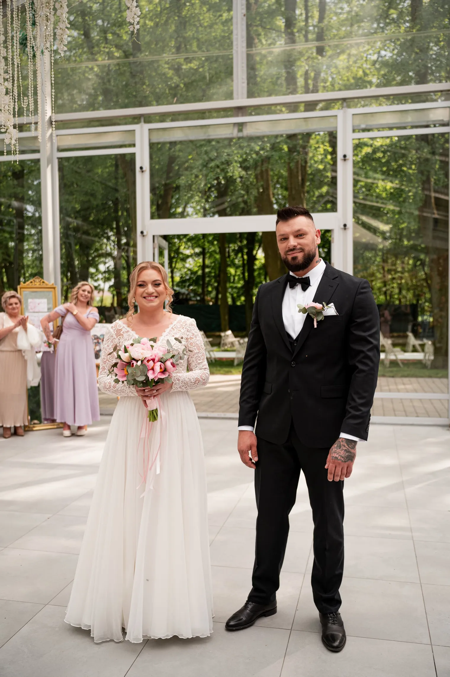 Julia i Rafał, Życzenia w szklanej sali