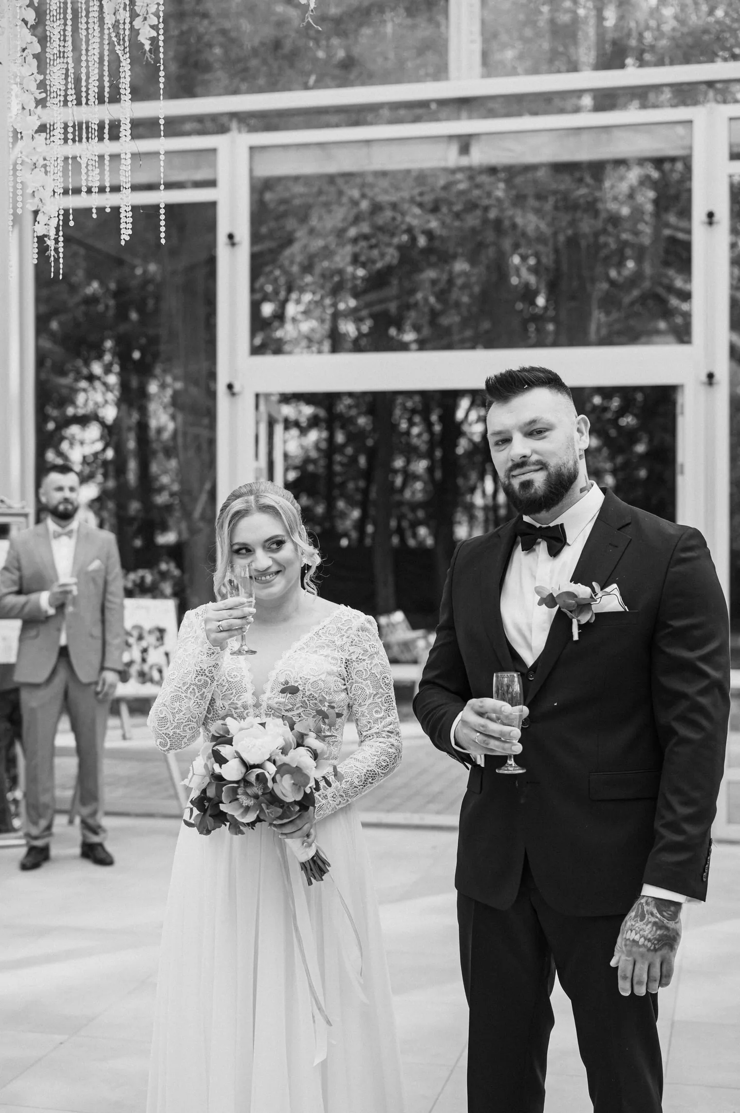 Julia i Rafał, Życzenia w szklanej sali