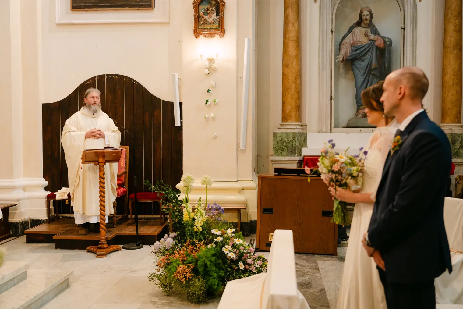 Kinga i Mateusz, Ceremonia w Chiesa di San Panfilo