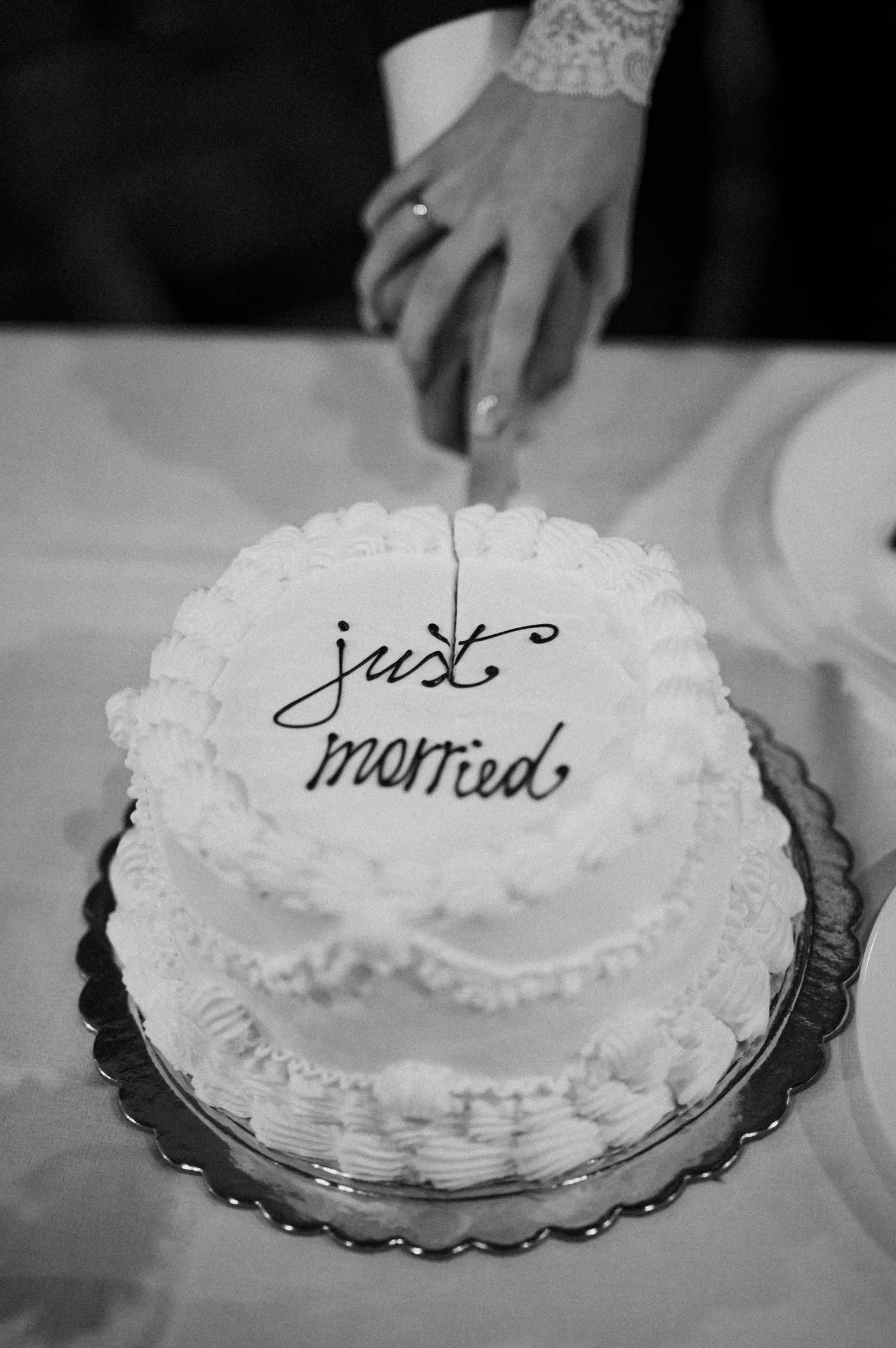 Klaudia i Sławek, Tort „Just Married”
