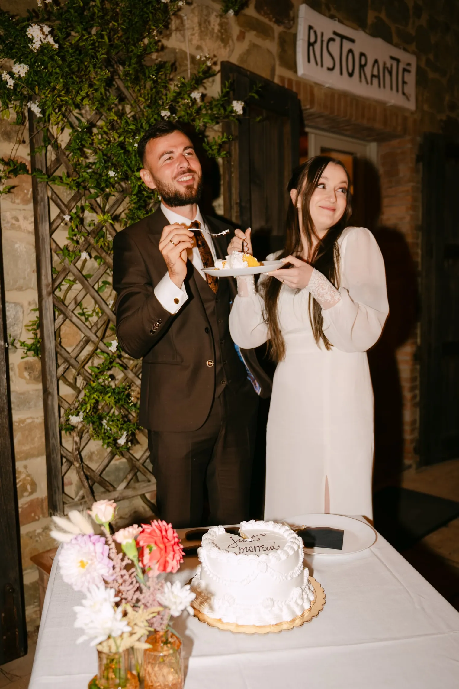 Klaudia i Sławek, Tort „Just Married”