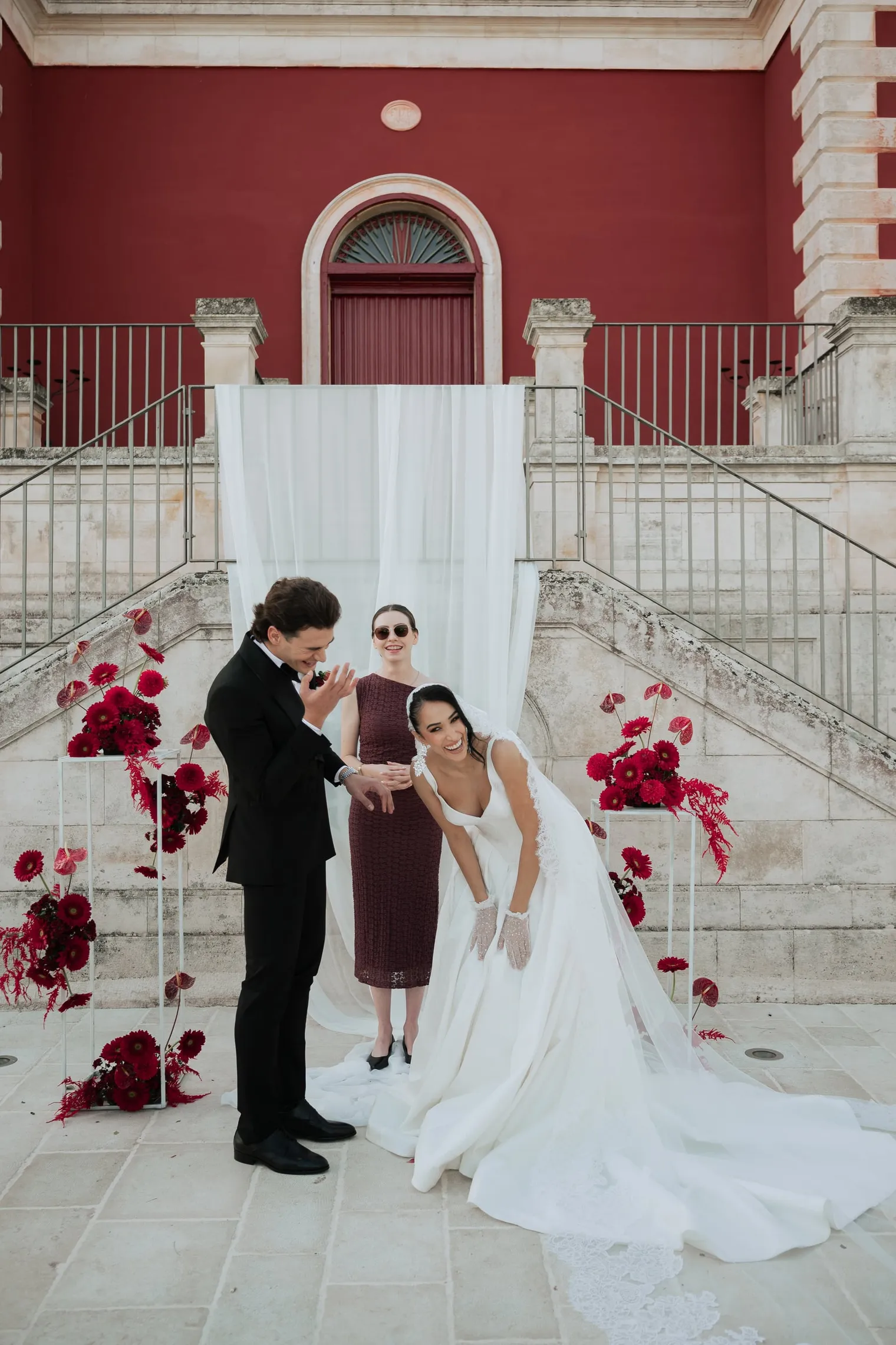 Silvia i Marco, Ceremonia za Masserią Mavùgliola