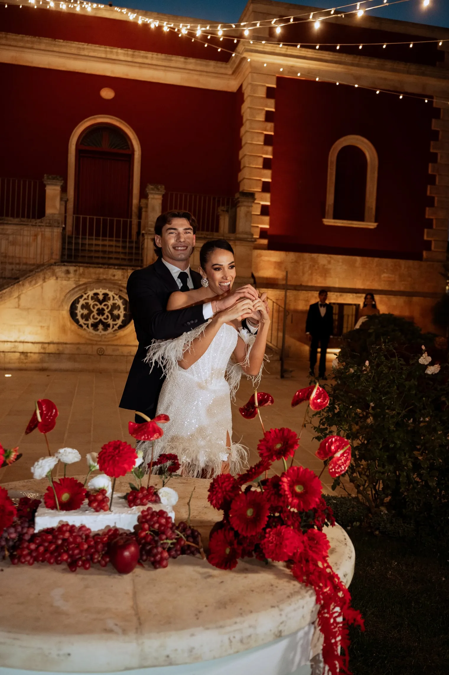 Silvia i Marco, Tort i taniec do nocy