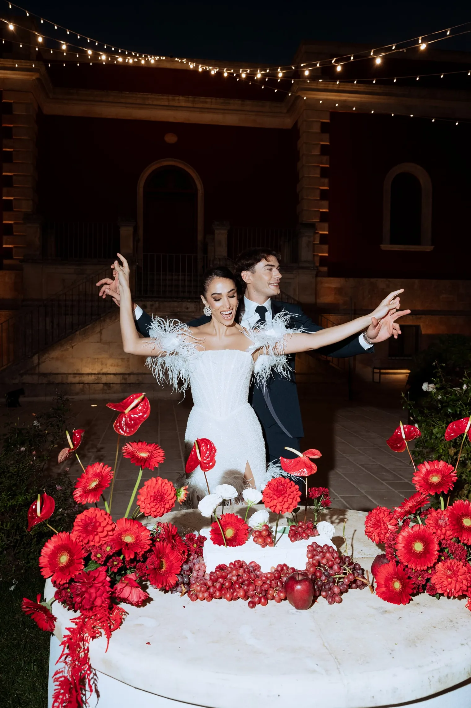 Silvia i Marco, Tort i taniec do nocy