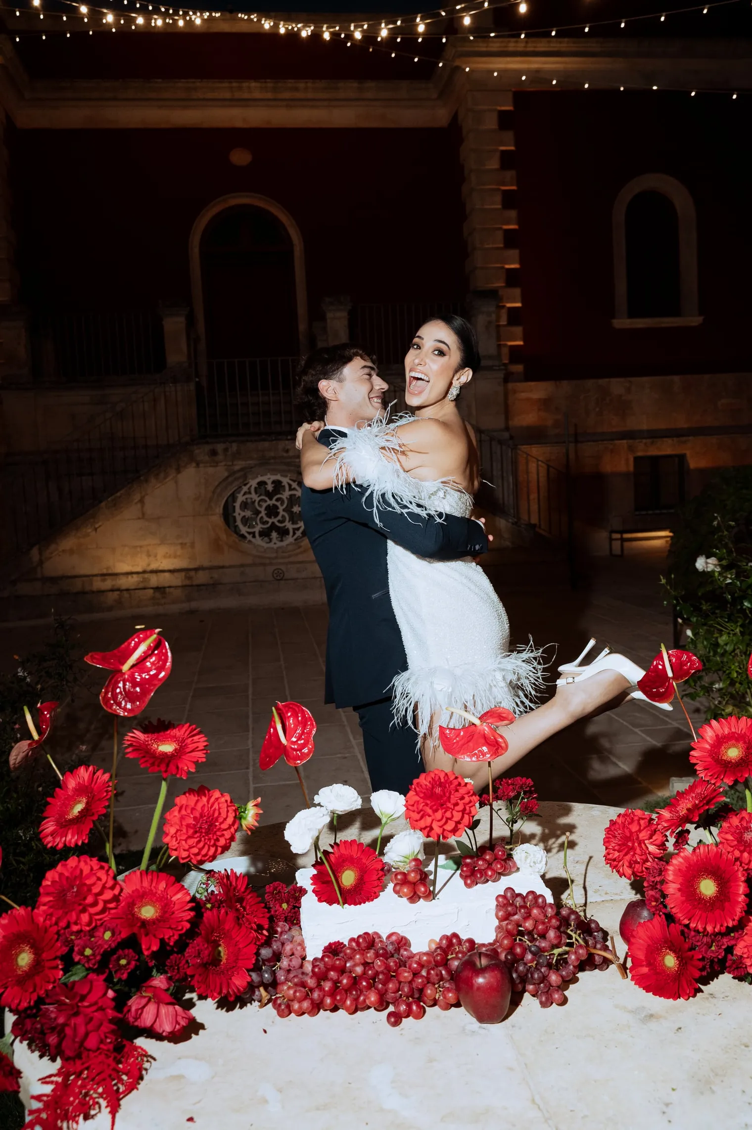 Silvia i Marco, Tort i taniec do nocy