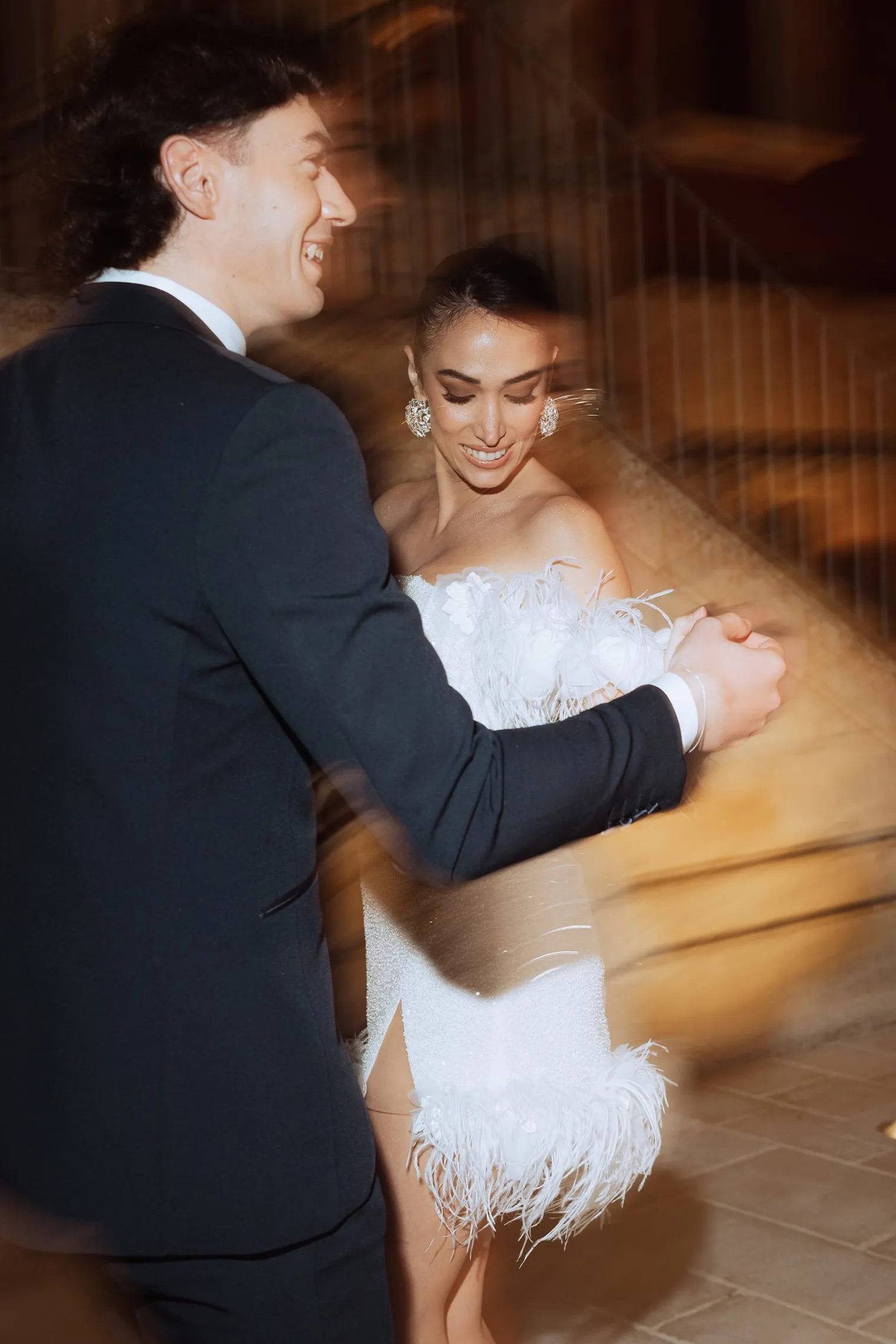 Silvia i Marco, Tort i taniec do nocy