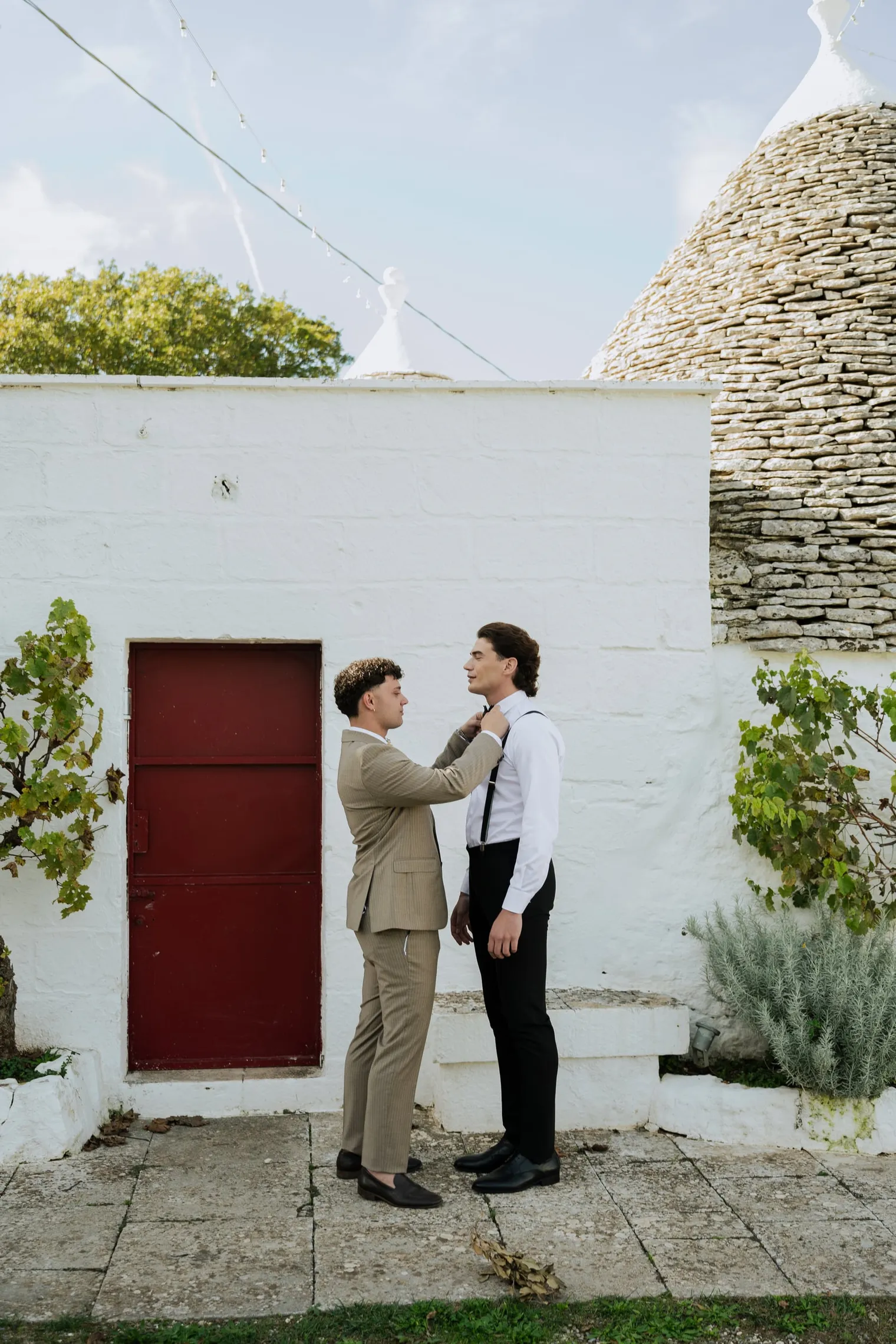 Silvia i Marco, Marco między trulli