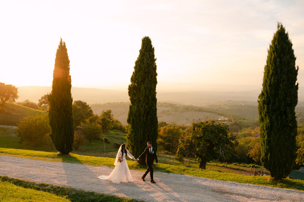 Ślub w Toskanii wrzesień